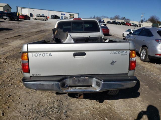 5TEWM72N53Z245865 - 2003 TOYOTA TACOMA XTRACAB SILVER photo 6