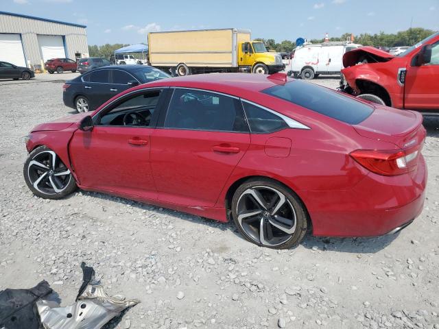 1HGCV1F35JA237943 - 2018 HONDA ACCORD SPORT أحمر صورة 2