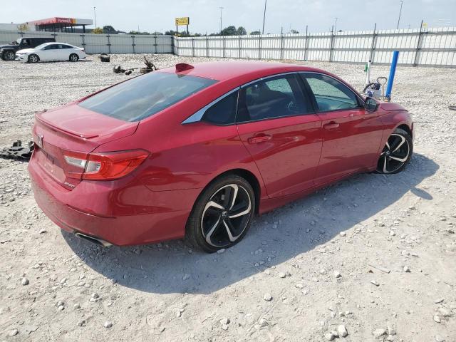 1HGCV1F35JA237943 - 2018 HONDA ACCORD SPORT أحمر صورة 3