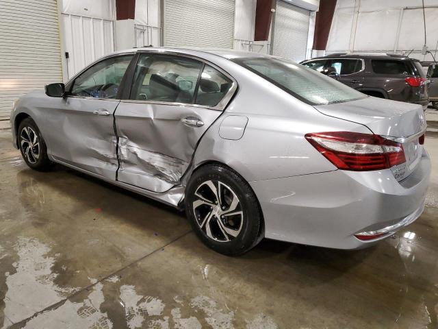 1HGCR2F38HA260444 - 2017 HONDA ACCORD LX SILVER photo 2