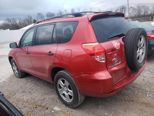 JTMBD33VX85208987 - 2008 TOYOTA RAV4 RED photo 2