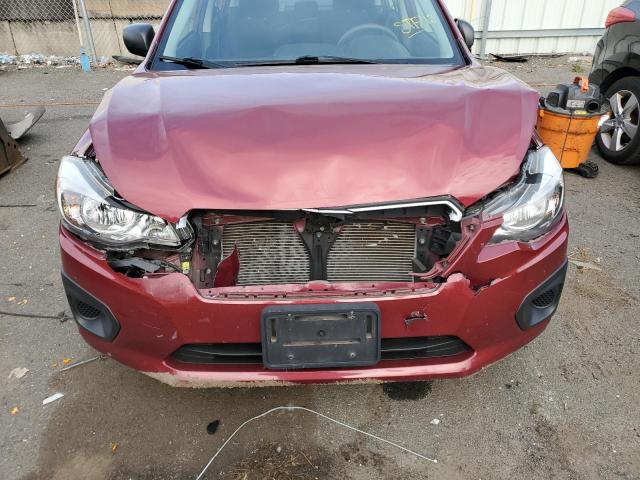 JF1GJAA66DH030590 - 2013 SUBARU IMPREZA RED photo 11