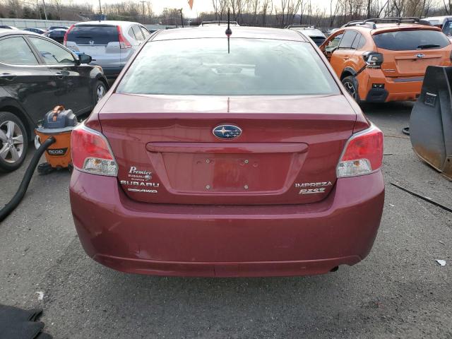 JF1GJAA66DH030590 - 2013 SUBARU IMPREZA RED photo 6