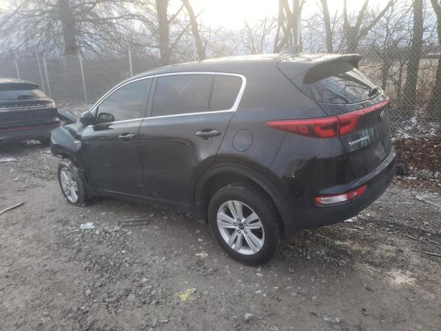 KNDPMCAC6J7436860 - 2018 KIA SPORTAGE LX BLACK photo 2