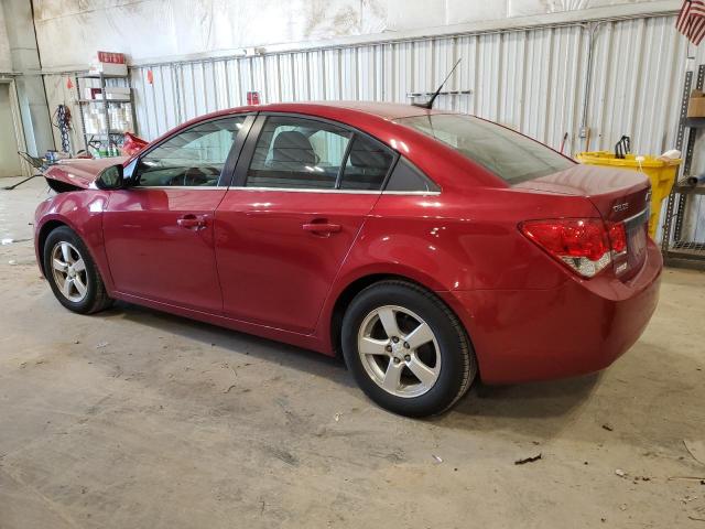 1G1PC5SB4D7166061 - 2013 CHEVROLET CRUZE LT RED photo 2