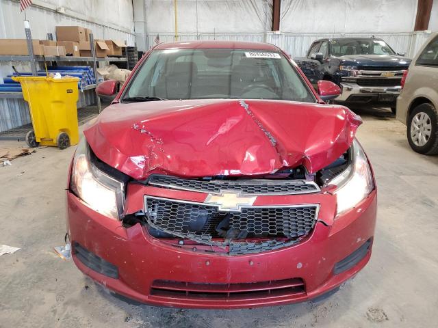 1G1PC5SB4D7166061 - 2013 CHEVROLET CRUZE LT RED photo 5