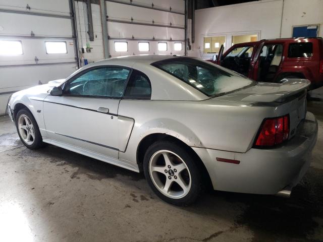 1FAFP42XX2F186515 - 2002 FORD MUSTANG GT SILVER photo 2