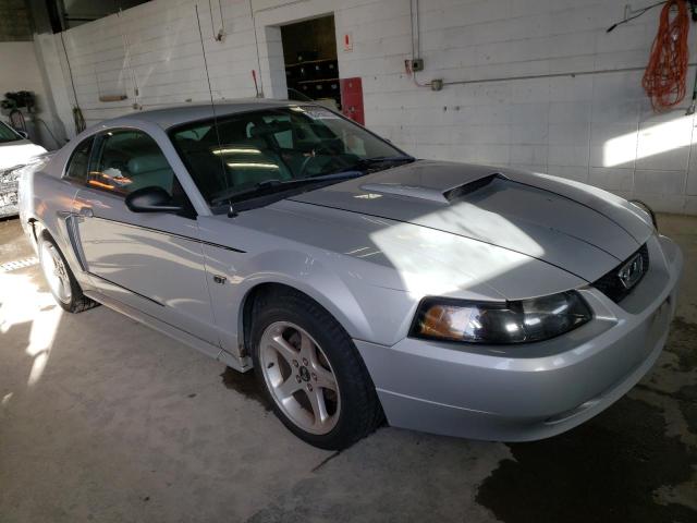 1FAFP42XX2F186515 - 2002 FORD MUSTANG GT SILVER photo 4