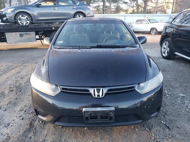 2HGFG12647H547552 - 2007 HONDA CIVIC LX BLACK photo 5