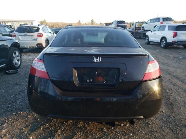 2HGFG12647H547552 - 2007 HONDA CIVIC LX BLACK photo 6