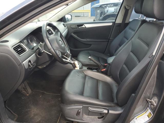 3VWD17AJ3EM361853 - 2014 VOLKSWAGEN JETTA SE Сірий фото 7