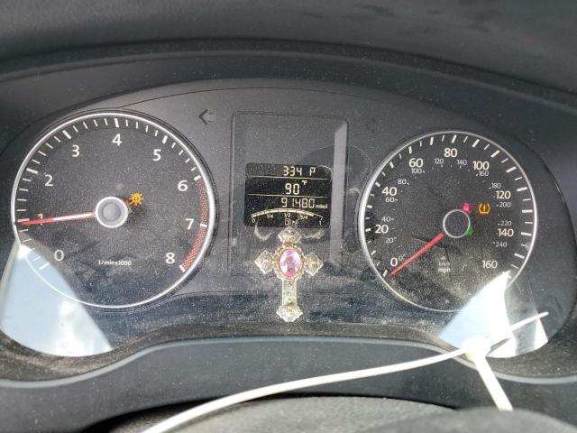 3VWD17AJ3EM361853 - 2014 VOLKSWAGEN JETTA SE Сірий фото 9