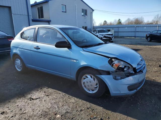 KMHCM36C08U094322 - 2008 HYUNDAI ACCENT GS BLUE photo 4