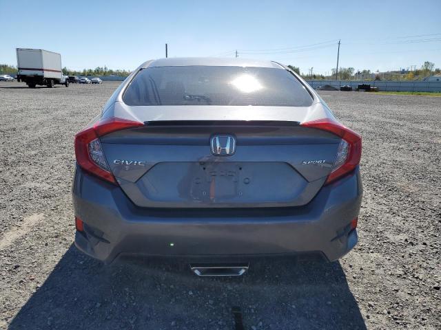 2HGFC2F86KH034079 - 2019 HONDA CIVIC SPORT Gris photo 6
