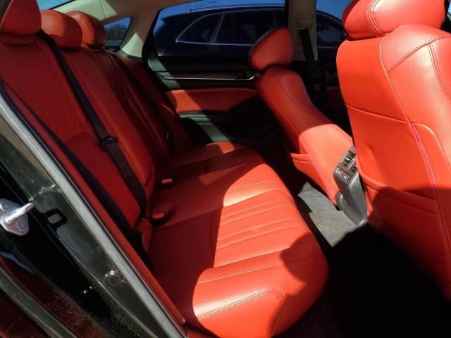 1HGCV2F91MA033462 - 2021 HONDA ACCORD TOURING BLACK photo 10