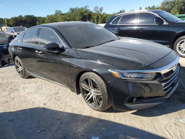 1HGCV2F91MA033462 - 2021 HONDA ACCORD TOURING BLACK photo 4