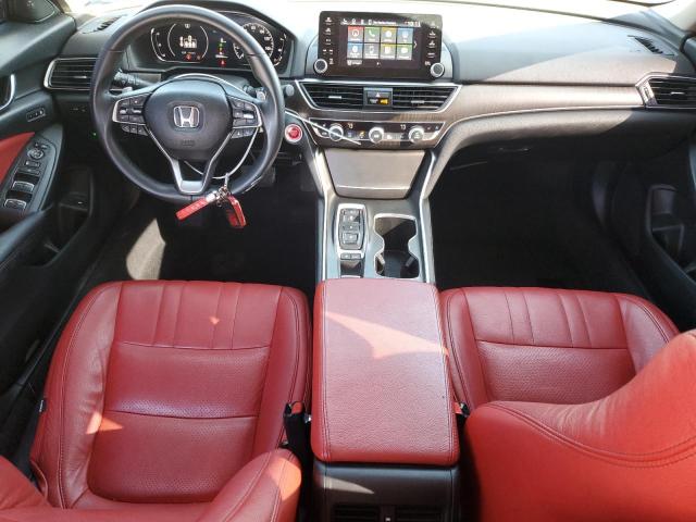 1HGCV2F91MA033462 - 2021 HONDA ACCORD TOURING BLACK photo 8