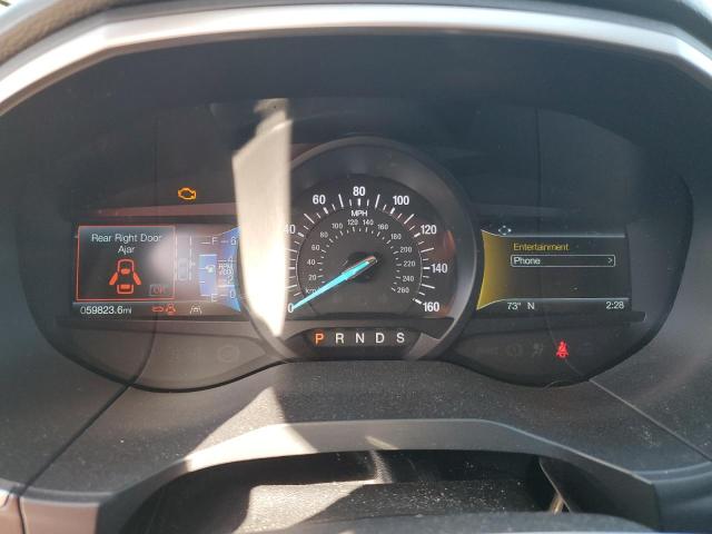 2FMPK4J99KBB30837 - 2019 FORD EDGE SEL Կապույտ լուսանկար 9