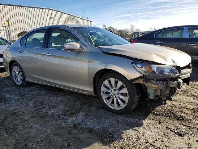 1HGCR2F80DA148193 - 2013 HONDA ACCORD EXL TAN photo 4