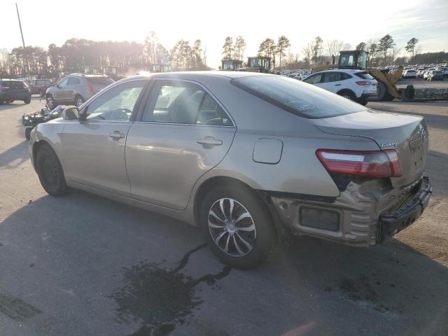 4T1BE46K07U567804 - 2007 TOYOTA CAMRY CE GOLD photo 2