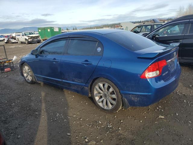 2HGFA5E52BH702572 - 2011 HONDA CIVIC SI BLUE photo 2