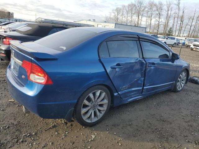 2HGFA5E52BH702572 - 2011 HONDA CIVIC SI BLUE photo 3