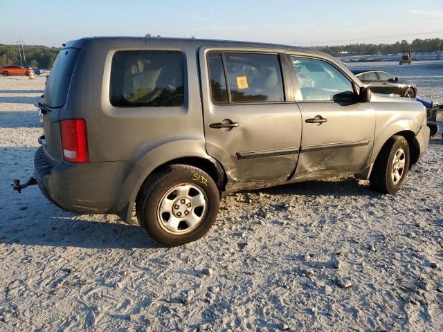 5FNYF38289B010704 - 2009 HONDA PILOT LX ნაცრისფერი ფოტო 3