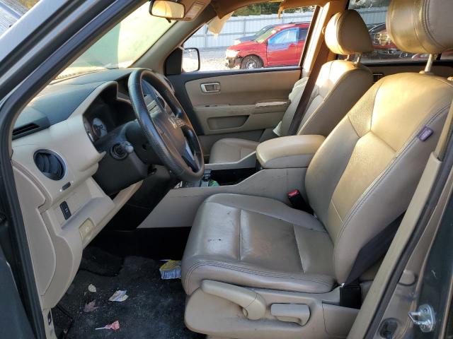 5FNYF38289B010704 - 2009 HONDA PILOT LX ნაცრისფერი ფოტო 7