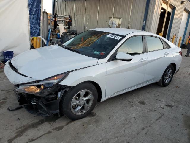 5NPLL4AG6MH051535 - 2021 HYUNDAI ELANTRA SE WHITE photo 1