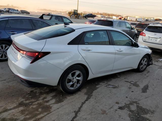 5NPLL4AG6MH051535 - 2021 HYUNDAI ELANTRA SE WHITE photo 3