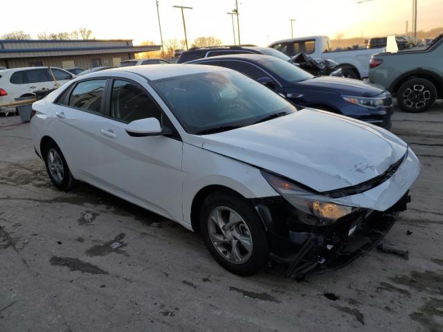 5NPLL4AG6MH051535 - 2021 HYUNDAI ELANTRA SE WHITE photo 4