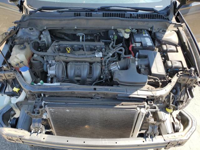 3FA6P0H74JR106790 - 2018 FORD FUSION SE Графитовый фото 11