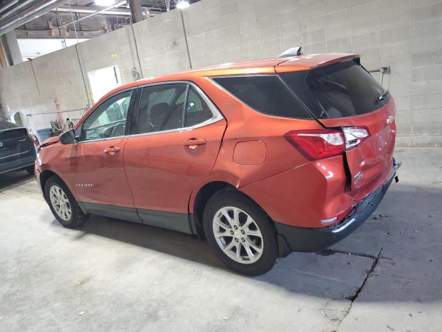 2GNAXUEV2L6126200 - 2020 CHEVROLET EQUINOX LT ORANGE photo 2
