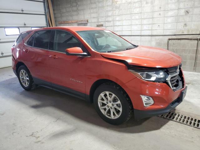 2GNAXUEV2L6126200 - 2020 CHEVROLET EQUINOX LT ORANGE photo 4