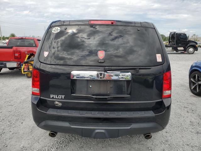 5FNYF3H58FB010367 - 2015 HONDA PILOT EXL Noir photo 6