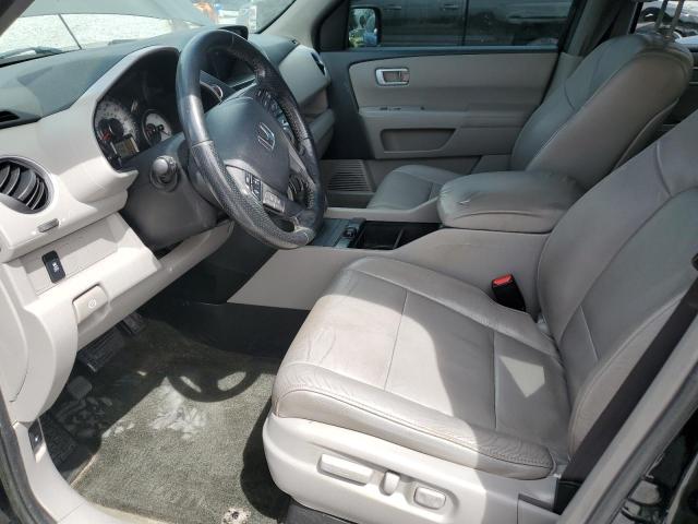 5FNYF3H58FB010367 - 2015 HONDA PILOT EXL Noir photo 7