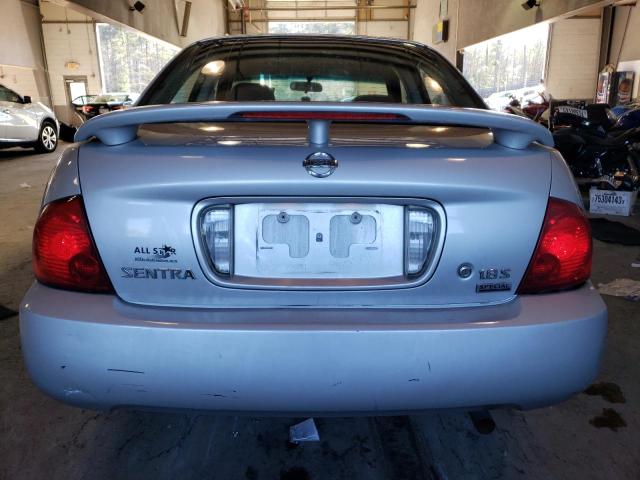 3N1CB51D06L504813 - 2006 NISSAN SENTRA 1.8 SILVER photo 6