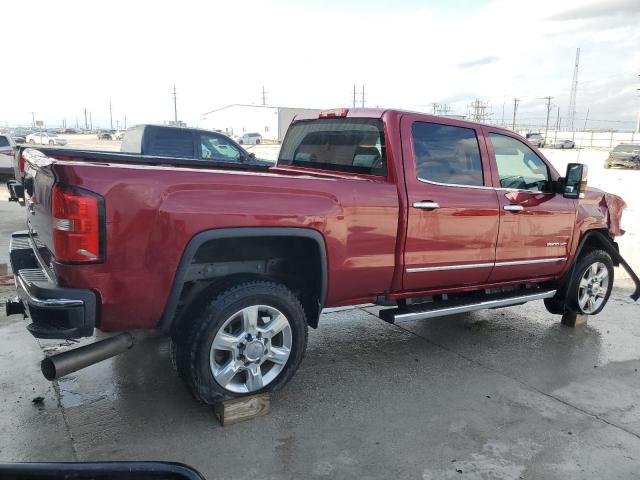 1GT12TEY0JF123200 - 2018 GMC SIERRA K2500 SLT RED photo 3