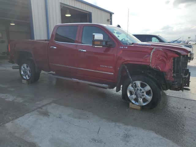 1GT12TEY0JF123200 - 2018 GMC SIERRA K2500 SLT RED photo 4