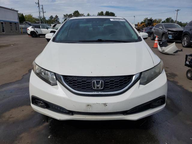 19XFB2F94FE219405 - 2015 HONDA CIVIC EXL WHITE photo 5