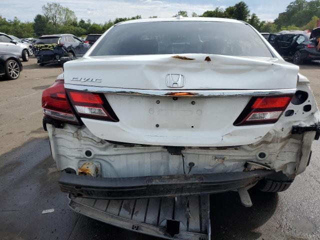 19XFB2F94FE219405 - 2015 HONDA CIVIC EXL WHITE photo 6