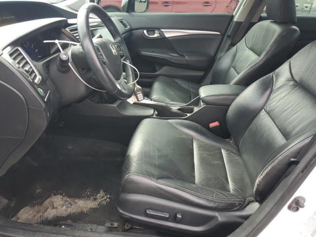 19XFB2F94FE219405 - 2015 HONDA CIVIC EXL WHITE photo 7