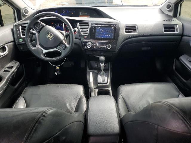 19XFB2F94FE219405 - 2015 HONDA CIVIC EXL WHITE photo 8