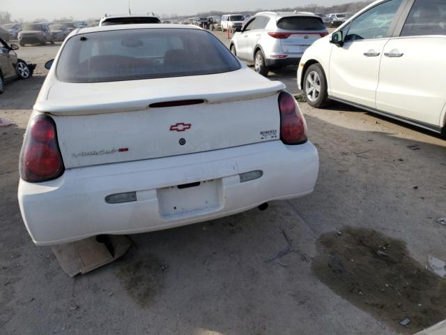 2G1WX12K139232555 - 2003 CHEVROLET MONTE CARL SS WHITE photo 6