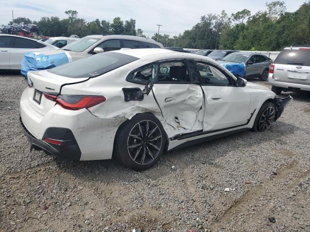 WBY73AW07NFN08455 - 2022 BMW I4 EDRIVE 40 WHITE photo 3