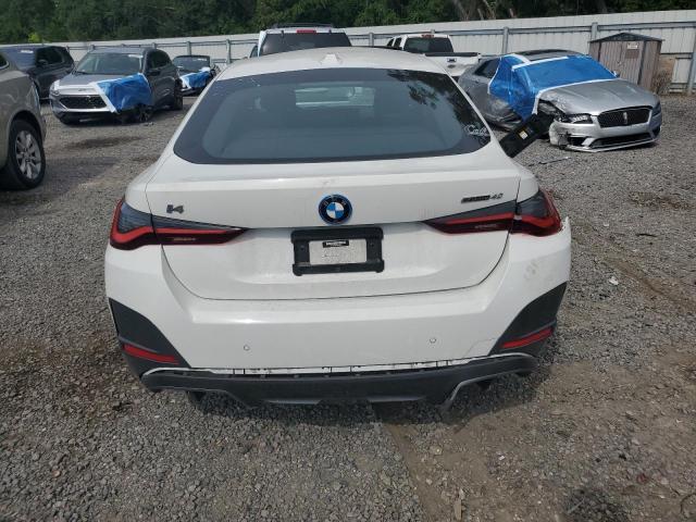 WBY73AW07NFN08455 - 2022 BMW I4 EDRIVE 40 WHITE photo 6