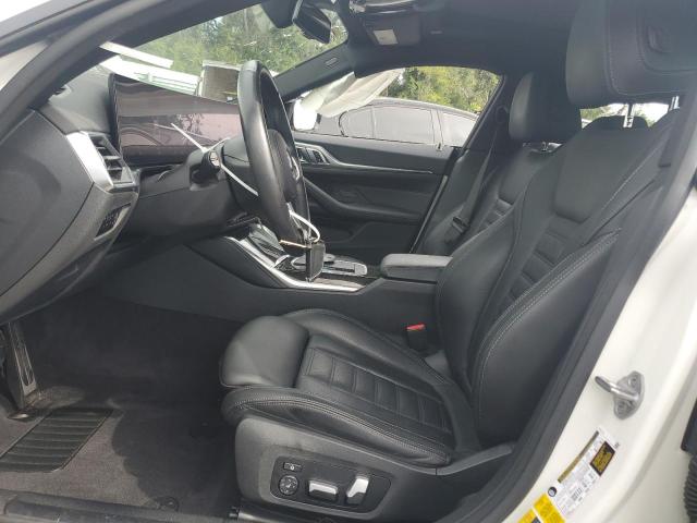 WBY73AW07NFN08455 - 2022 BMW I4 EDRIVE 40 WHITE photo 7