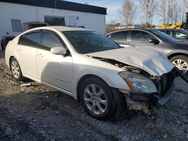 1N4BA41E38C814201 - 2008 NISSAN MAXIMA SE WHITE photo 4