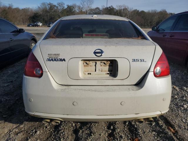 1N4BA41E38C814201 - 2008 NISSAN MAXIMA SE WHITE photo 6