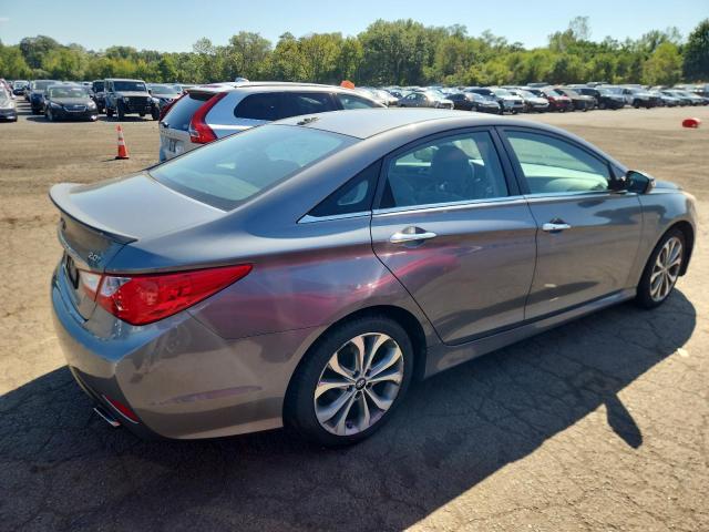 5NPEC4AB6EH932346 - 2014 HYUNDAI SONATA SE Сұр фото 3